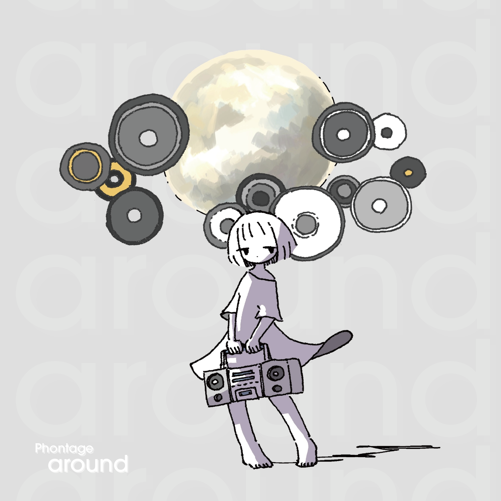 around, the first EP by Phontage
